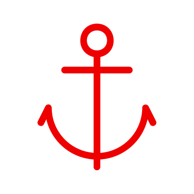 Red Hat Brand icon for an anchor